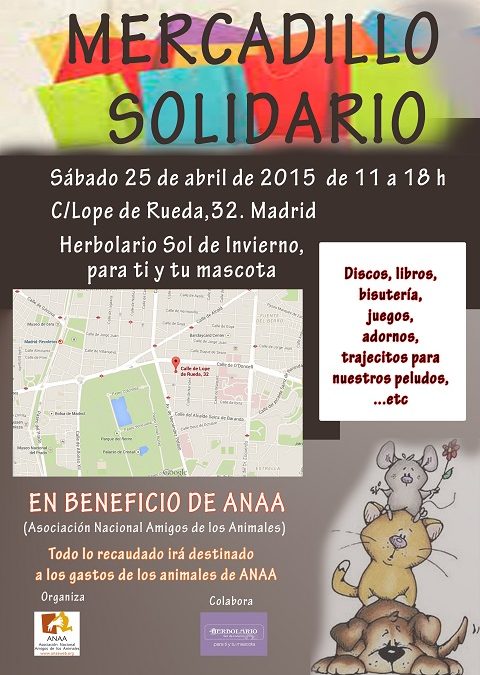 Mercadillo solidario Anaa