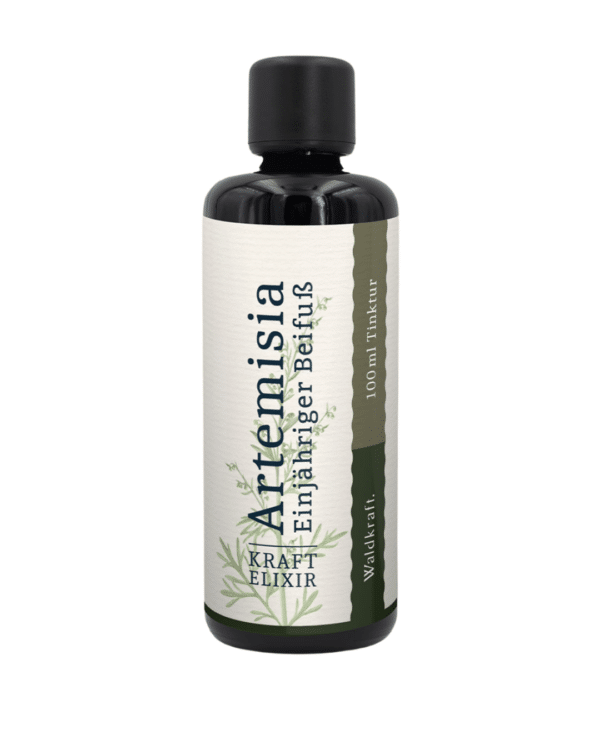 Artemisia annua con miel bio para perros en formato líquido