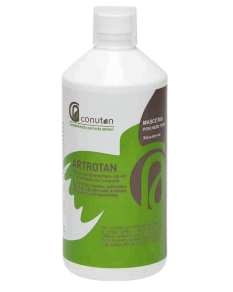 Artrotan 250ml es un antinflamatorio (cúrcuma, boswellia, uña de gato, ruibarbo y astrágalo) que disminuye el dolor osteoarticular