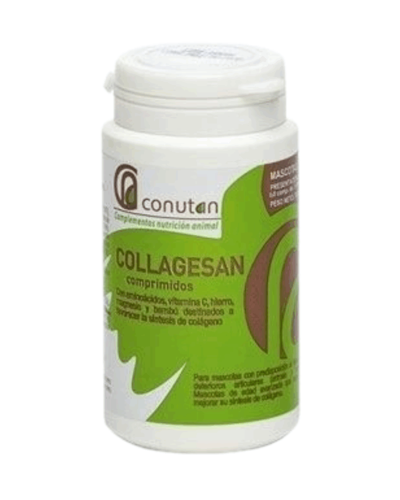 Collagesan hecho a base de aminoácidos, vitamina C, minerales y extracto de bambú destinados a favorecer la síntesis de colágeno endógeno.