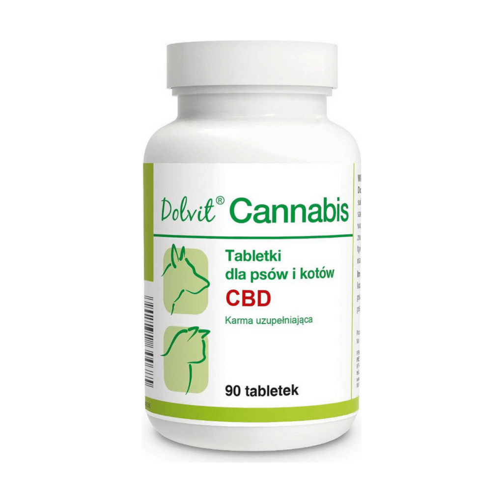 DOLVIT CANNABIS  es CBD 10% en pastillas con beta-glucano y antioxidante para perros y gatos. Ansiedad Problemas dermatológicos Dolor crónico