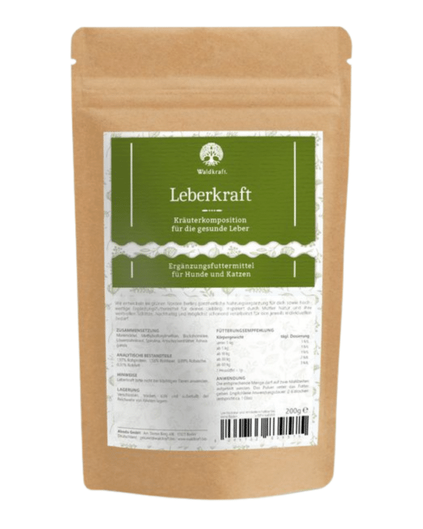 Hierbas para apoyar la función del hígado en perros y gatos, con cardo mariano, MSM, fenogreco, diente de león, espirulina, hojas de alcachofa, ashwagandha