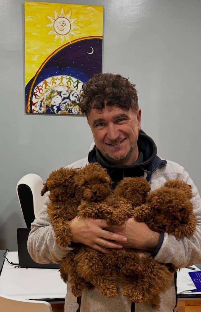 Juan Luis Amor veterinario de Anima Mundi Ribadeo