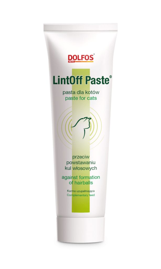 Malta lintoff Paste para gatos es una pasta para gatos que reduce la formación de las bolas de pelo (pilobezoarios) en el aparato digestivo.