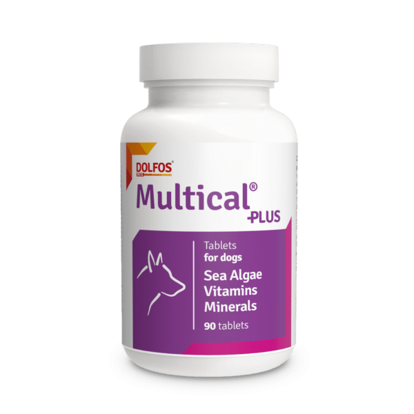 Multical Plus vitaminas y minerales para perros son vitaminas, minerales y aminoácidos que mejoran el sistema inmunológico de los perros